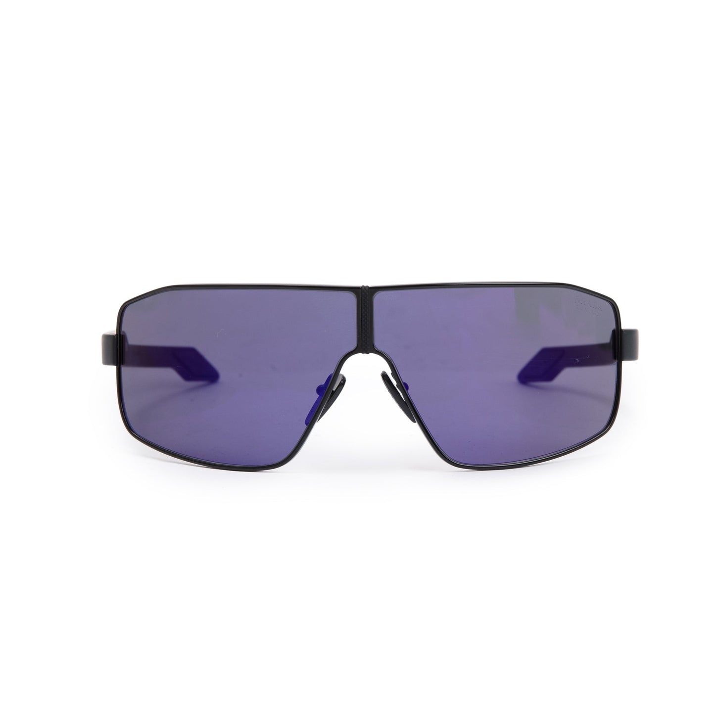Prada SPS54Y Black Linea Rossa Sport Shield Sunglasses