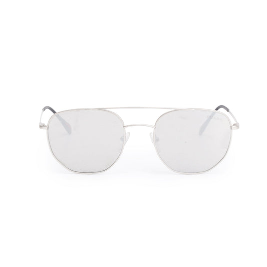 Prada SPS56S Silver-Tone Metal Linea Rosa Pilot Sunglasses