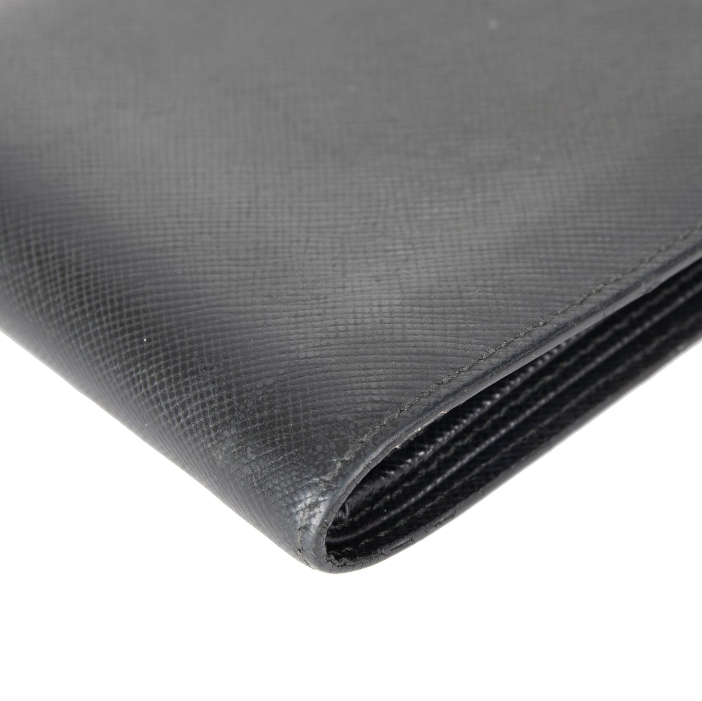 Prada Saffiano Leather Bifold Wallet