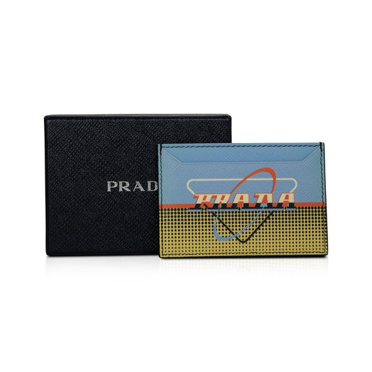 Prada Saffiano Leather Card Holder
