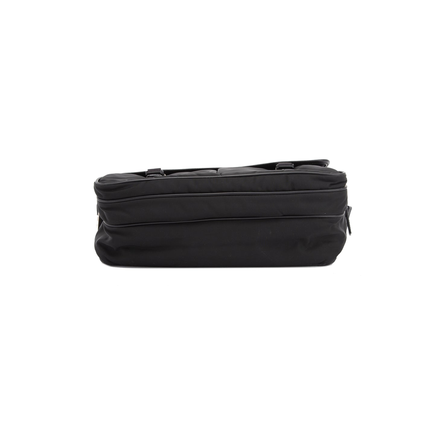 Prada Saffiano-Trimmed Tessuto Nylon Messenger Bag