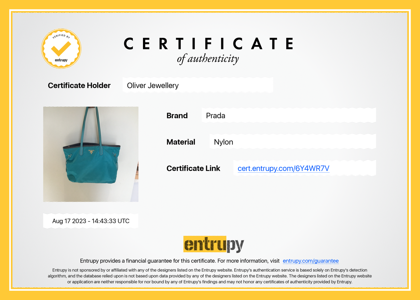 Prada Saffiano-Trimmed Tessuto Nylon Tote