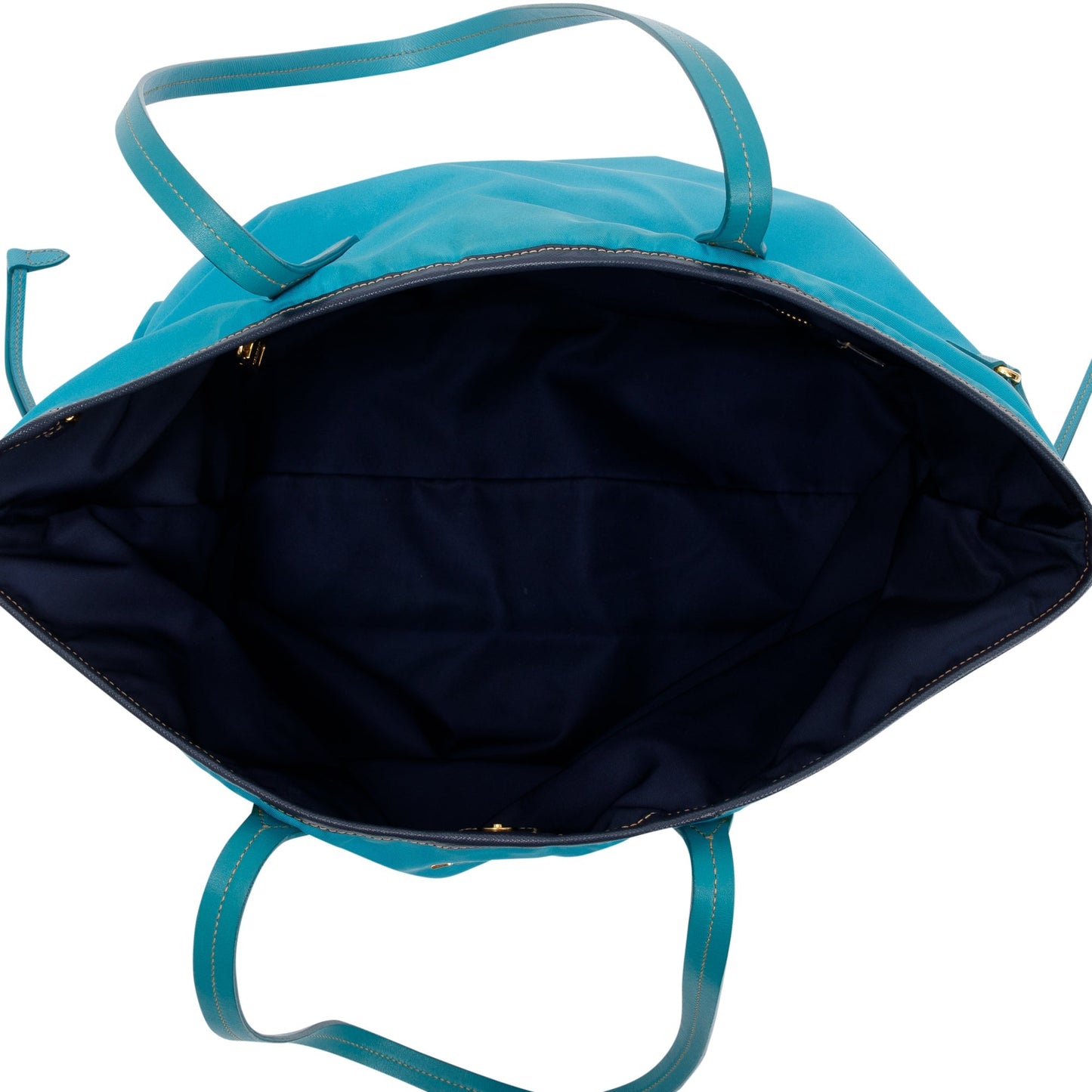 Prada Saffiano-Trimmed Tessuto Nylon Tote