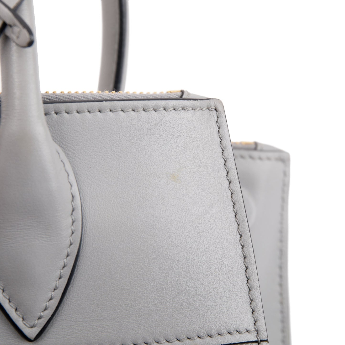 Prada Small Saffiano & City Calf Leather Paradigme Tote