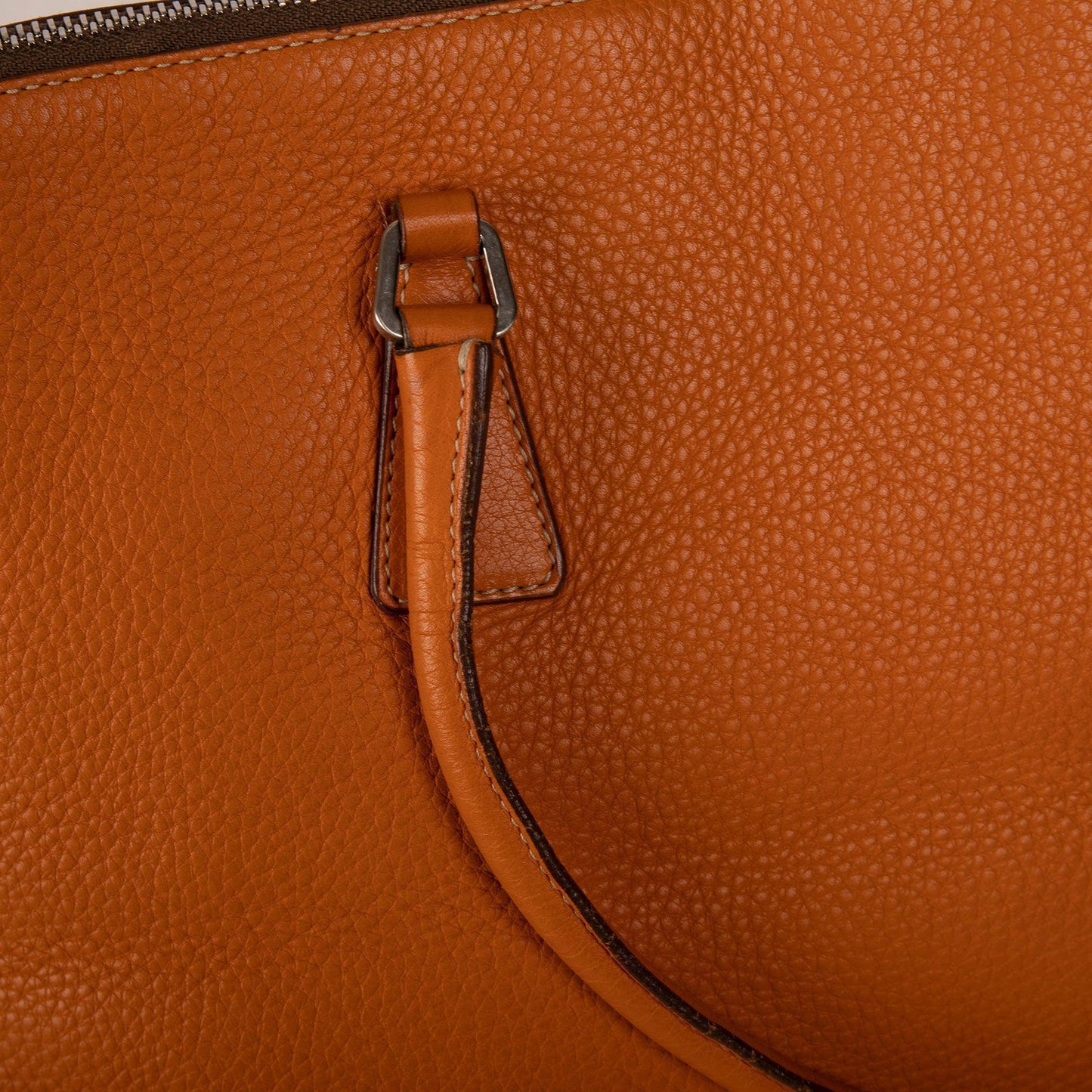Prada Vitello Daino Dome Shoulder Bag