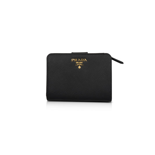 Prada Vitello Saffiano French Purse Wallet