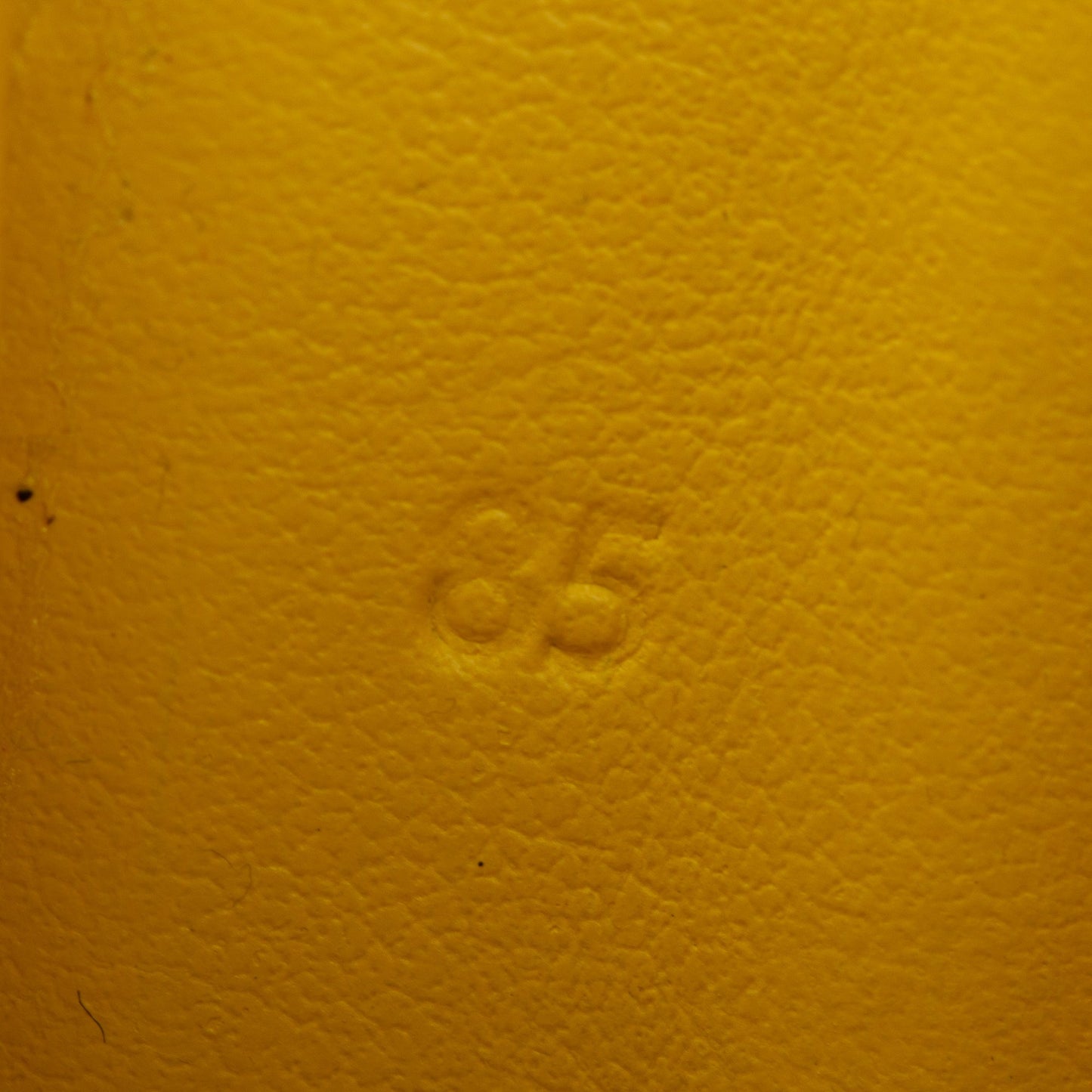 Prada Yellow Saffiano Triangle Phone Bag