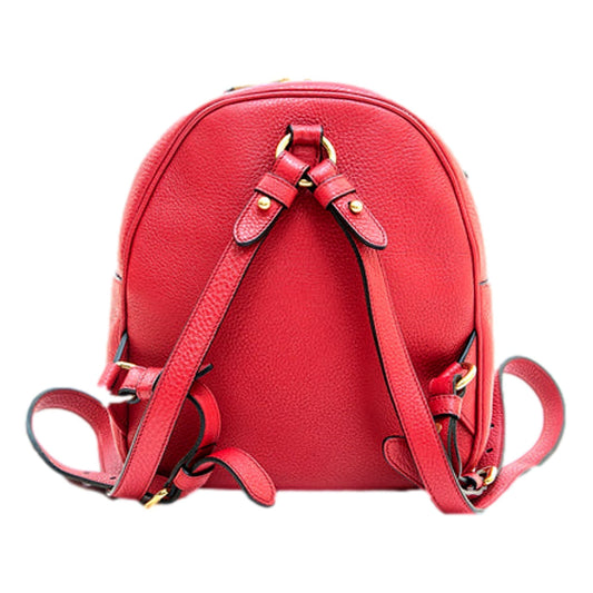Luxury PradaConvertible Front Pocket Backpack Vitello Daino Small