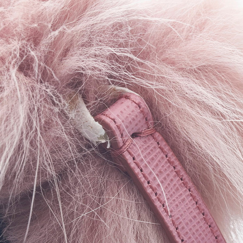 Luxury FendiPom-Pom Bag Charm - '10s