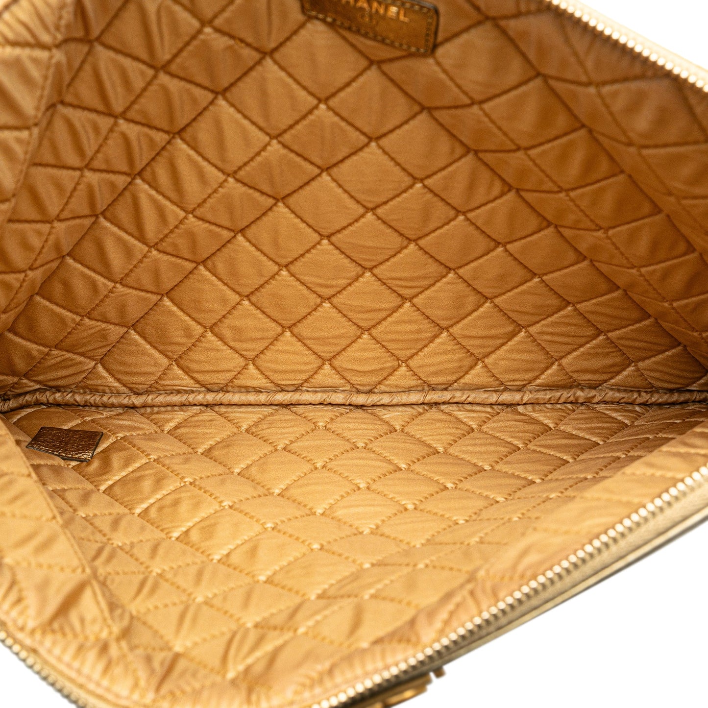 CHANEL Large Lambskin Boy O Case Clutch Clutch Bag