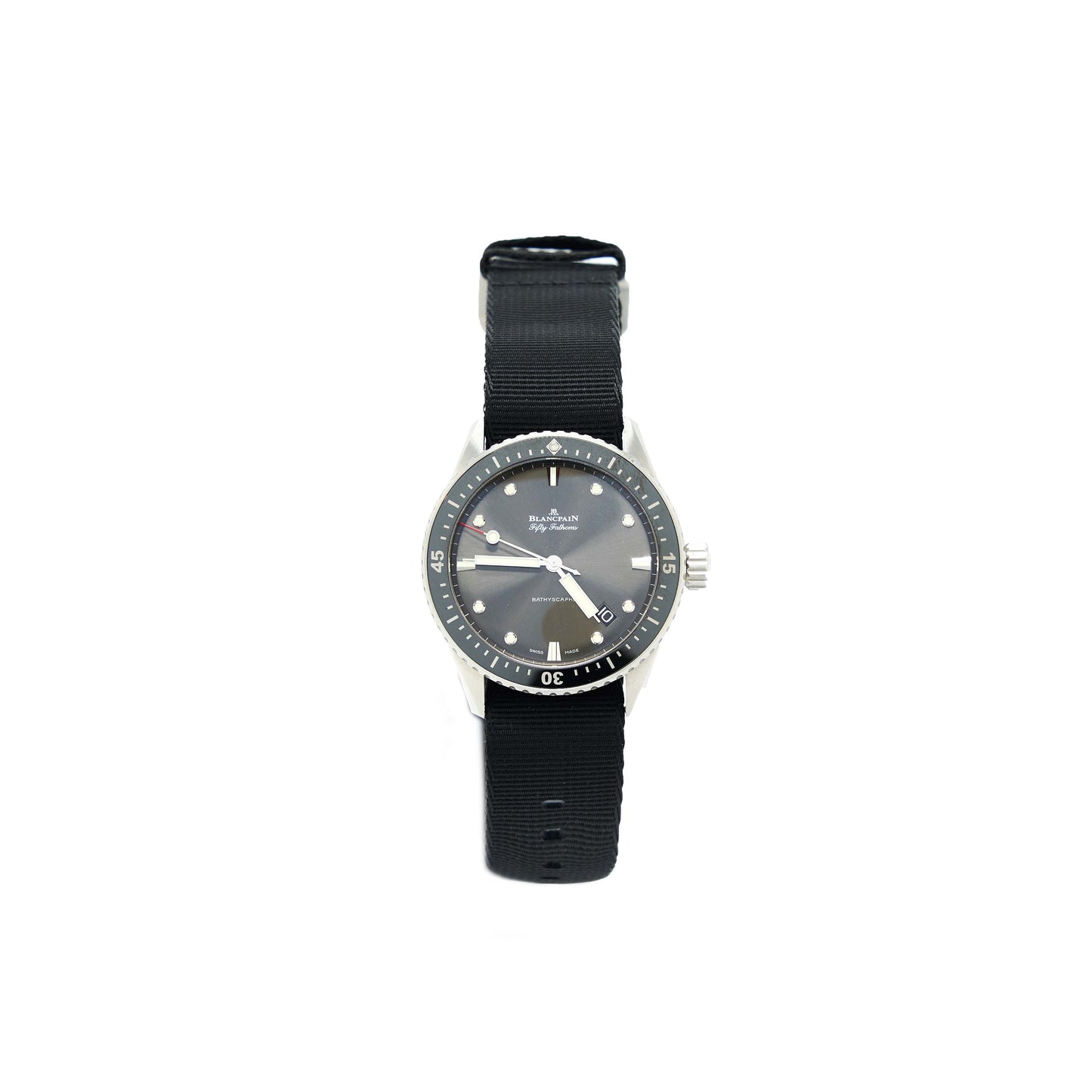 Blancpain 43mm Fifty Fathoms Bathyscaphe Model: 5000 1110 B52A