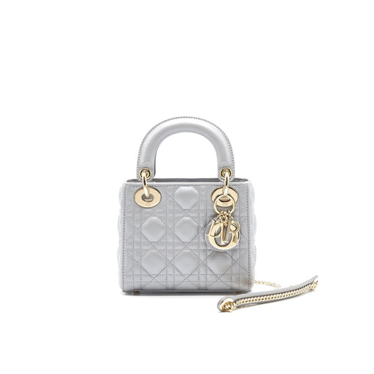 Luxury Dior Mini Lady Luxury Dior Grey GHW
