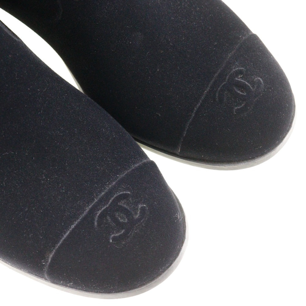 Chanel Camellia Suede Boots G26648X31173