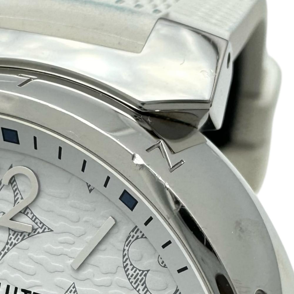 Louis Vuitton Tambour GM Quartz Watch Stainless Steel