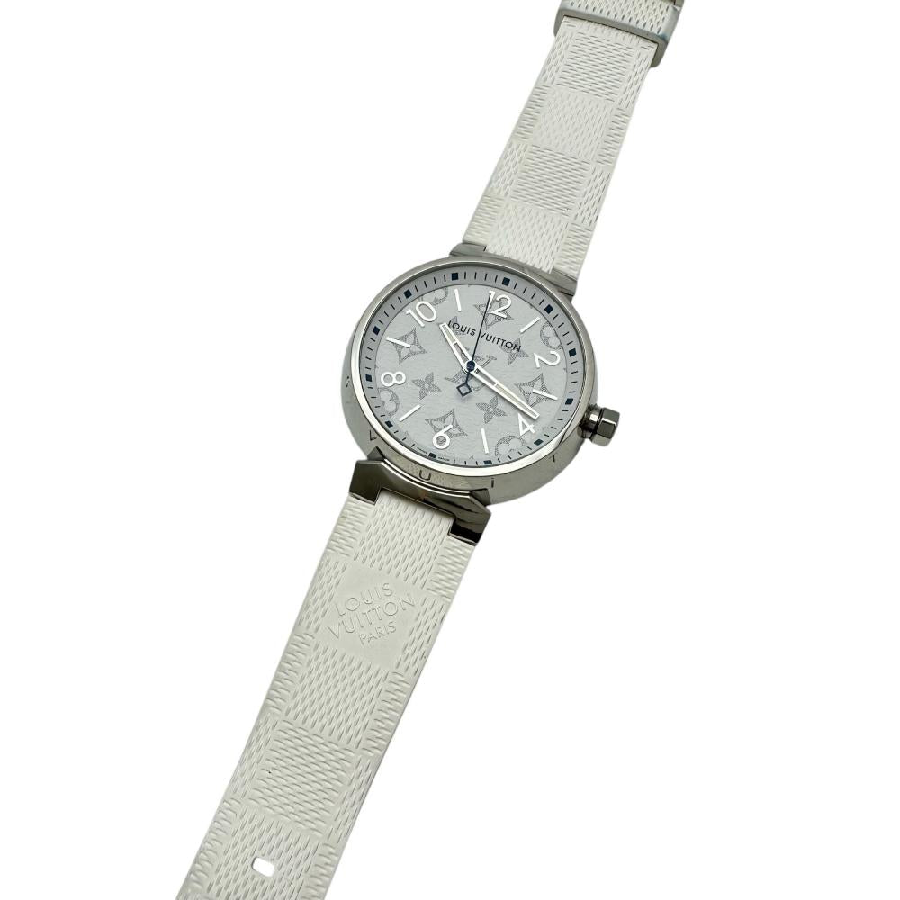 Louis Vuitton Tambour GM Quartz Watch Stainless Steel