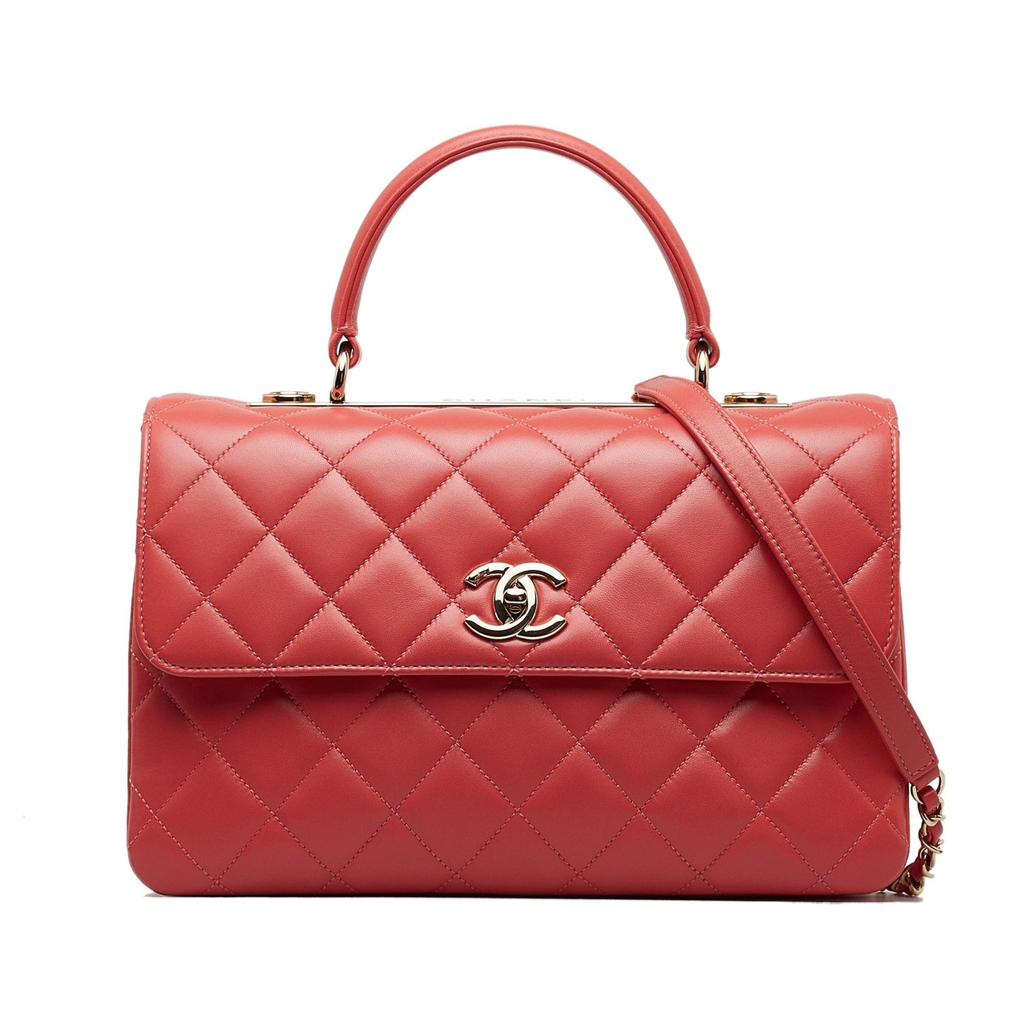 Luxury Chanel Maxi Lambskin Matalesse Trendy Flap Satchel