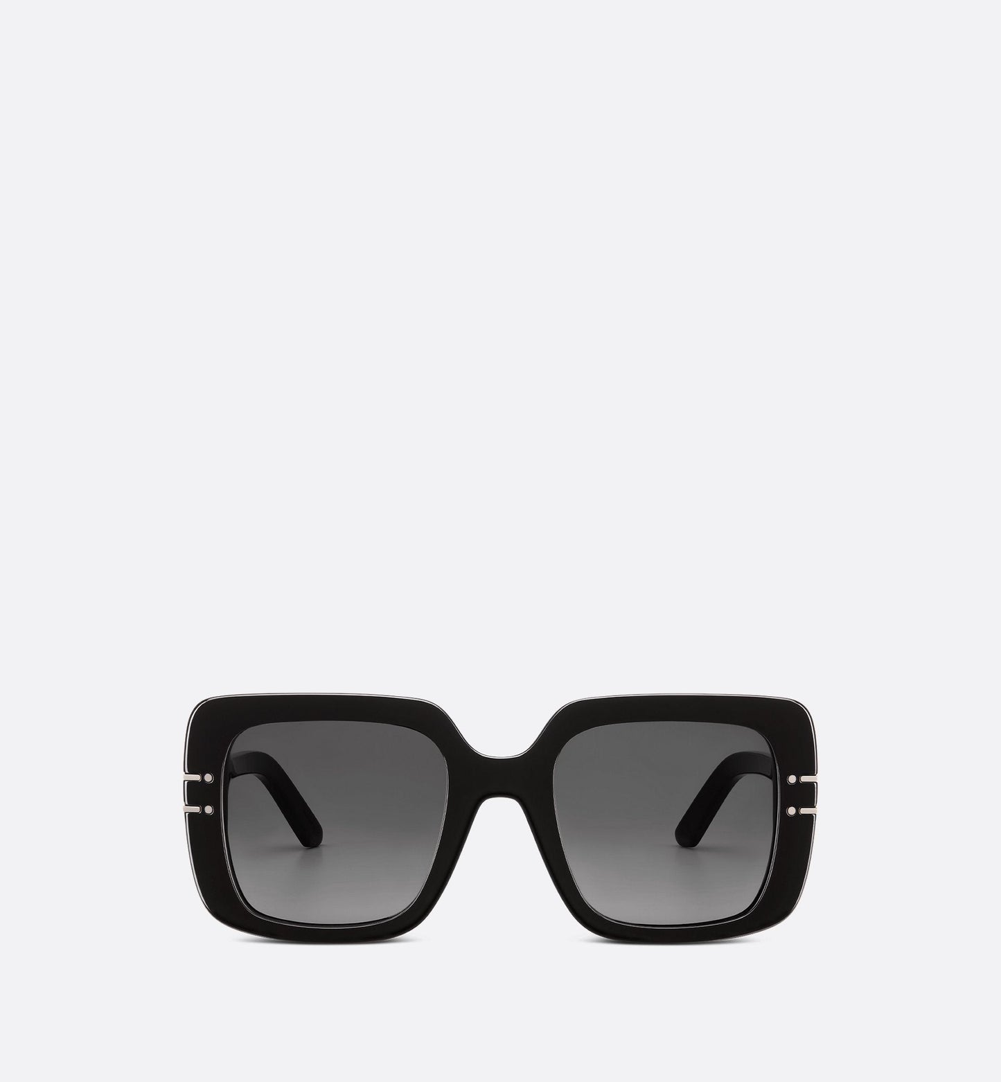 Luxury Diorsignature S11I Black Square Sunglasses
