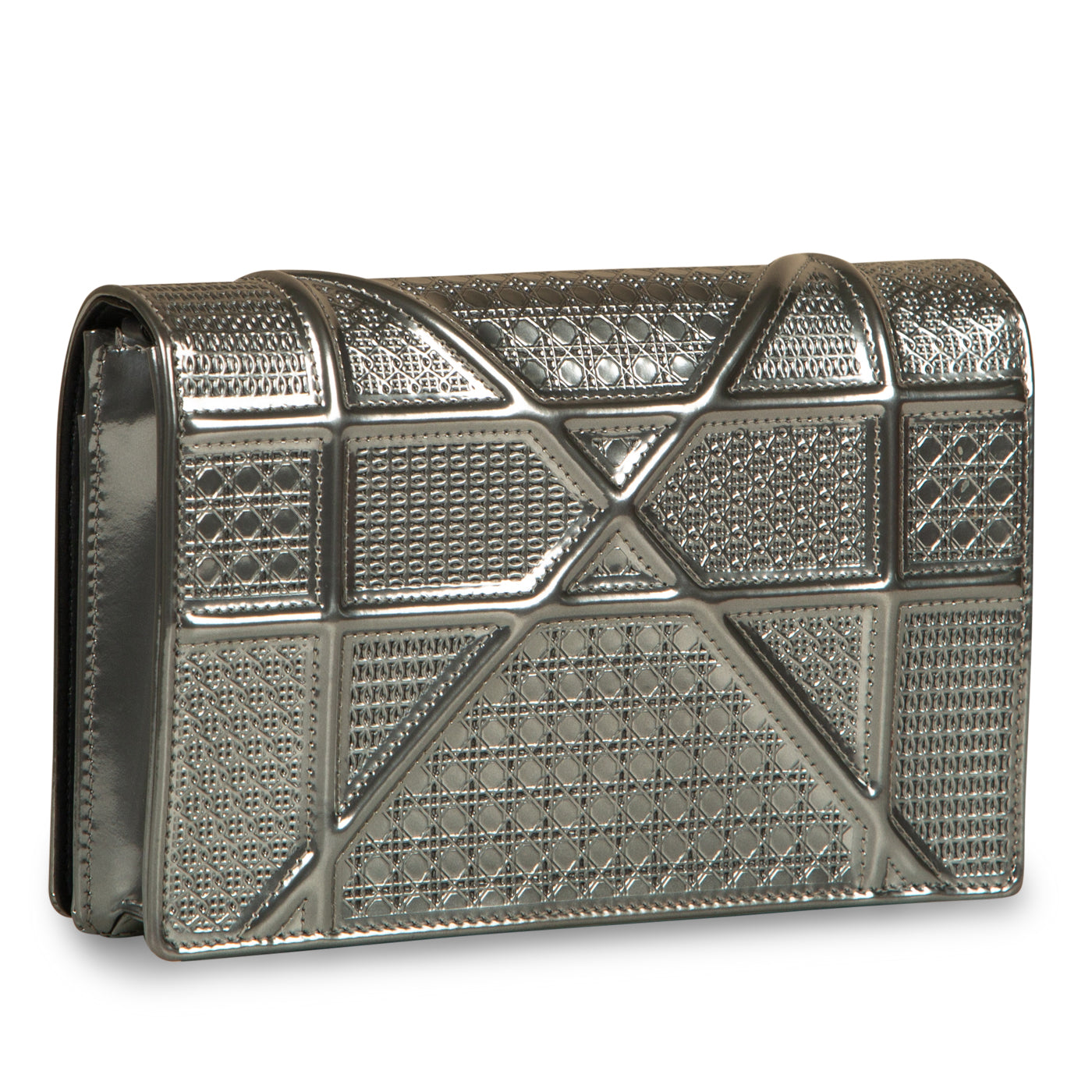 Luxury Dior Luxury Diorama WOC - Silver