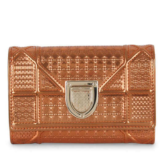 Luxury Dior Luxury Diorama Purse - Bronze