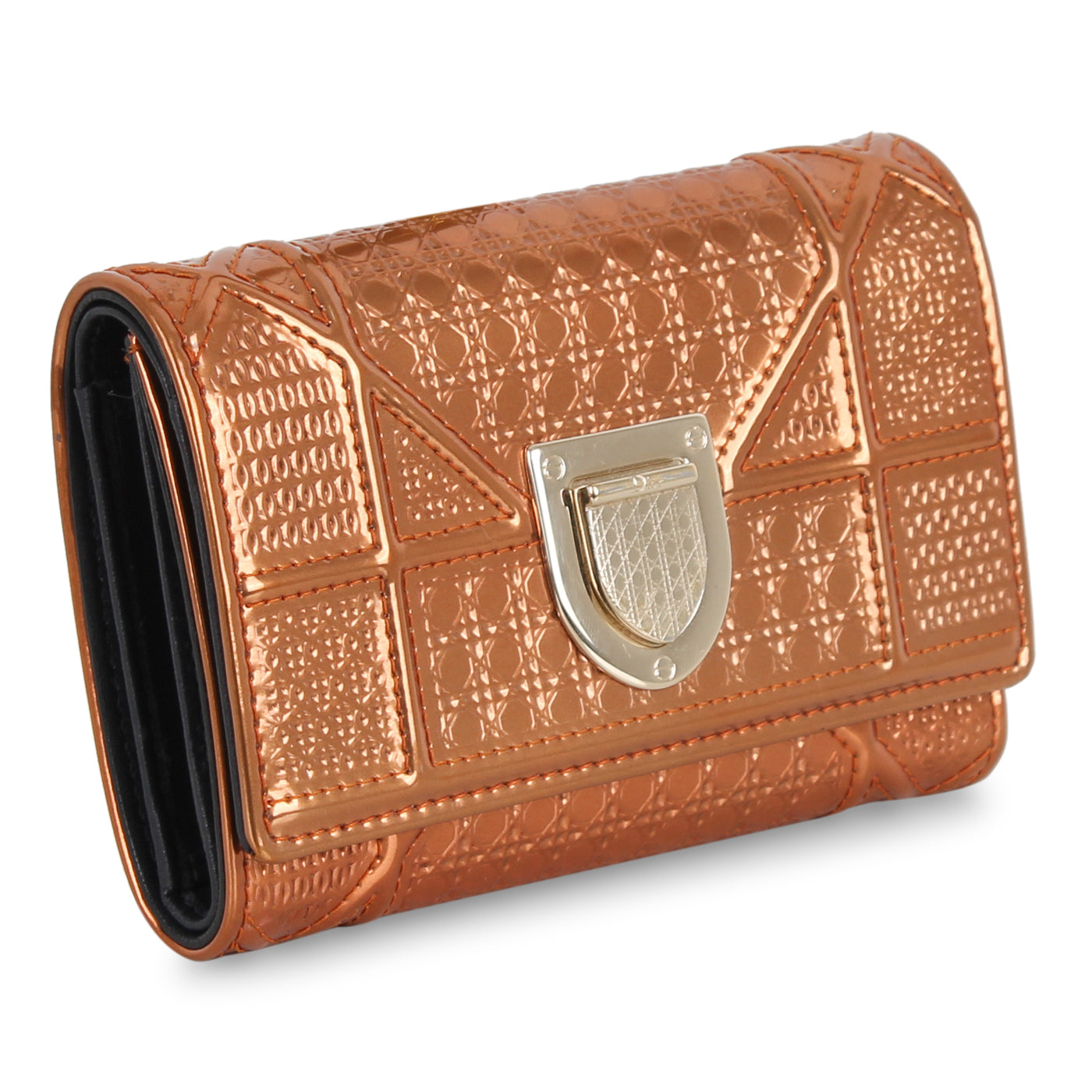 Luxury Dior Luxury Diorama Purse - Bronze