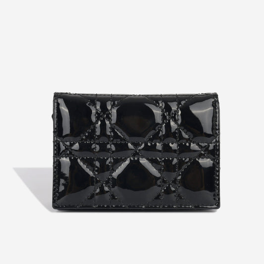 Luxury Dior Lady Luxury Dior Flap Card Holder