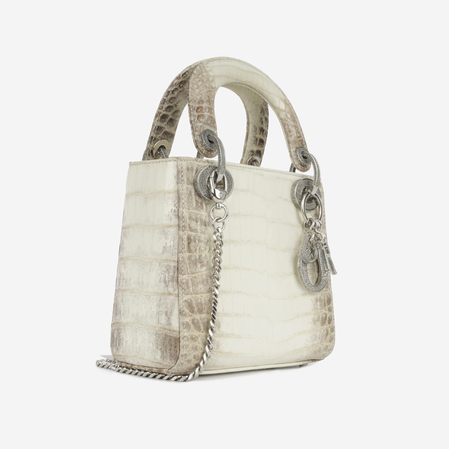 Luxury Dior Mini Lady Luxury Dior - Himalaya Crocodile Niloticus
