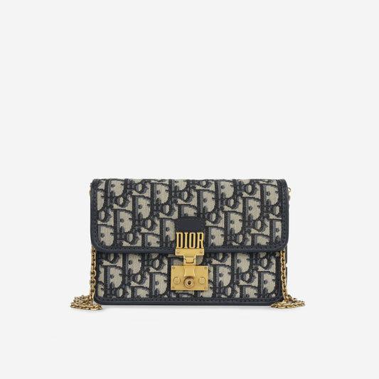 Luxury Dior Luxury Dioraddict Wallet on Chain