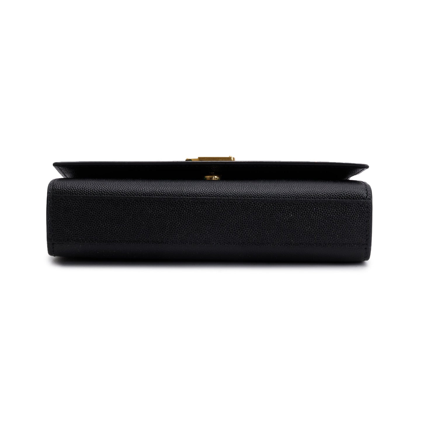 Saint Laurent 2020 Black Grain De Poudre Leather Small Kate Bag