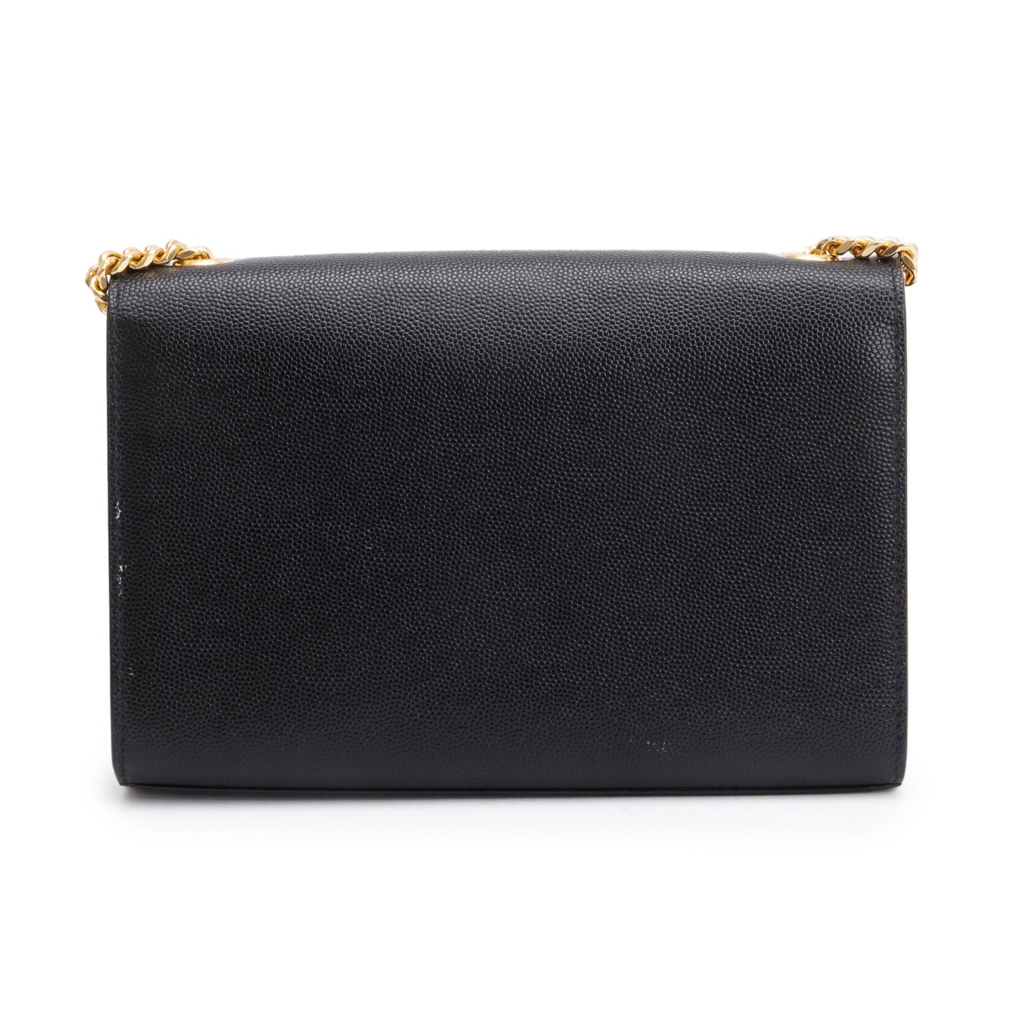 Saint Laurent 2020 Black Grain De Poudre Leather Small Kate Bag