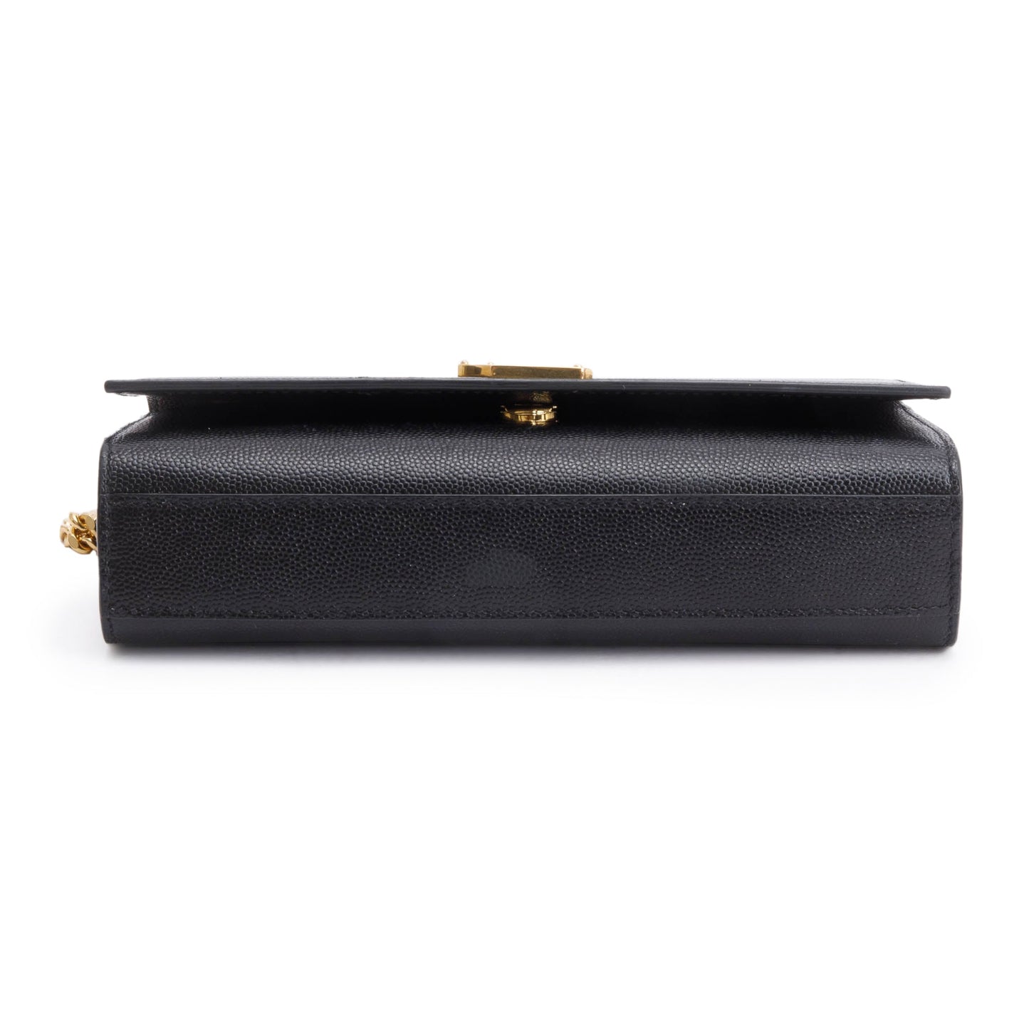 Saint Laurent 2020 Black Grain De Poudre Leather Small Kate Bag