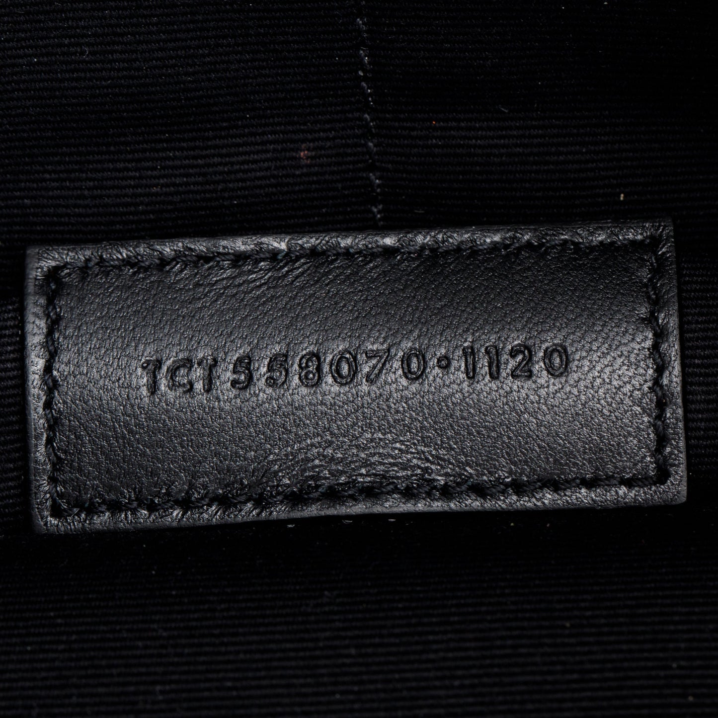 Saint Laurent 2020 Grey Crocodile Embossed Leather Cassandre Tablet Pouch
