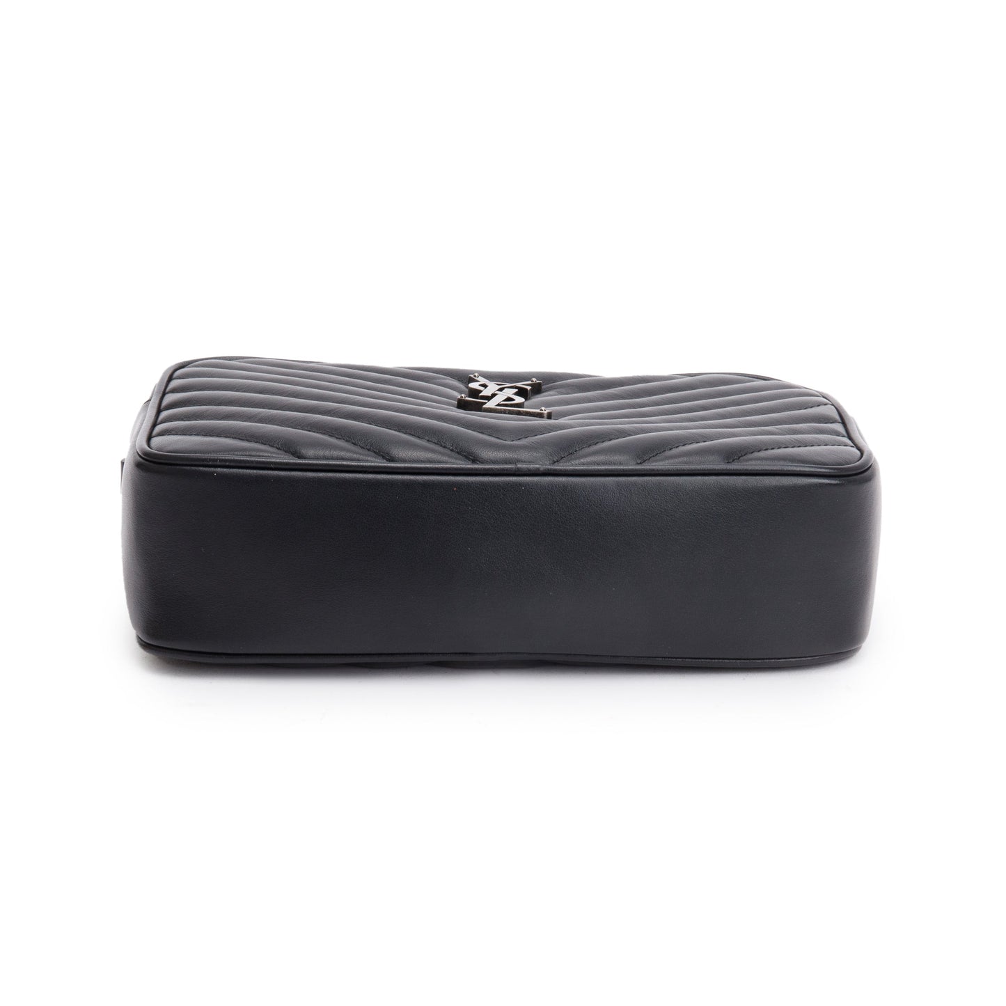 Saint Laurent 2021 Black Quilted Leather Lou Camera Bag