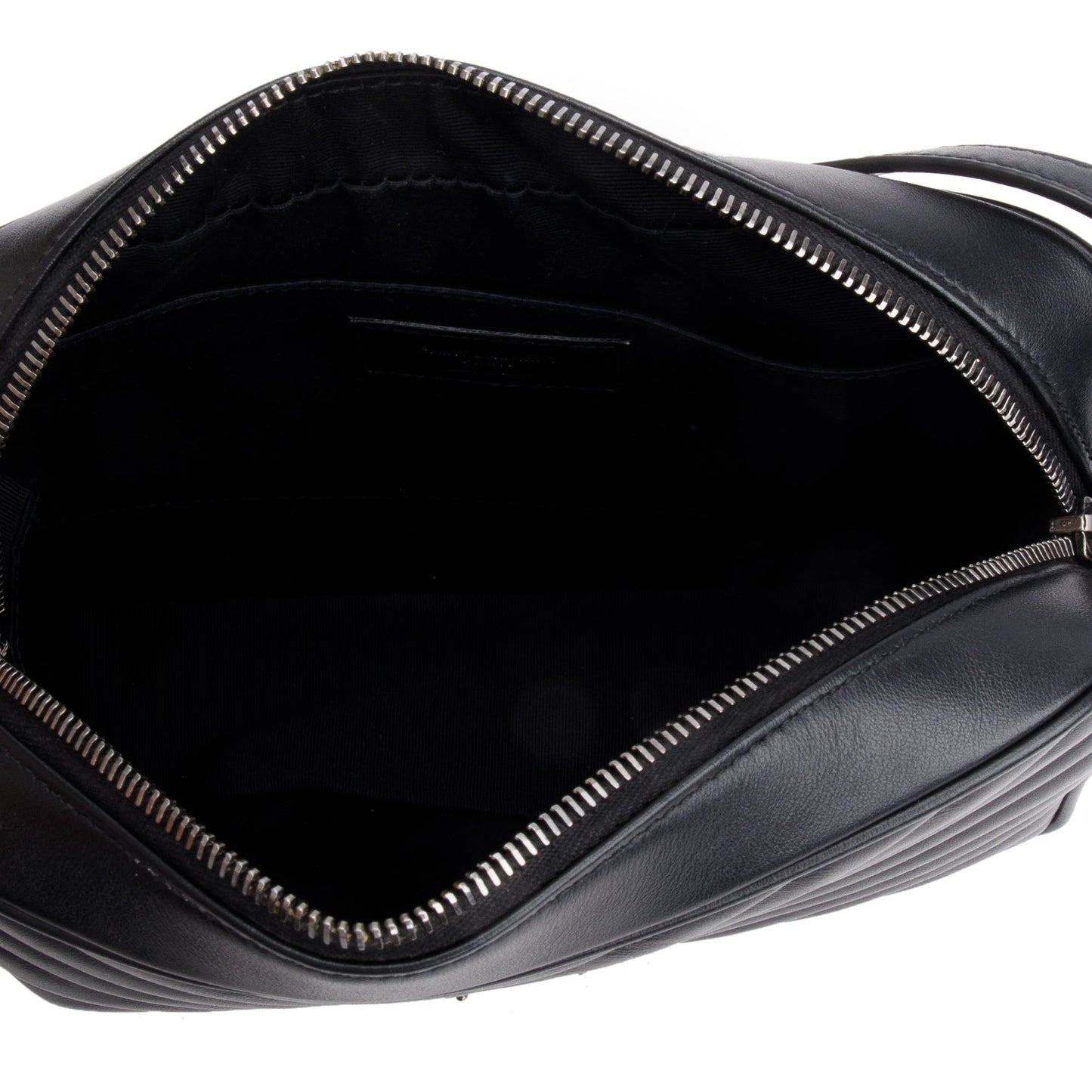 Saint Laurent 2021 Black Quilted Leather Lou Camera Bag