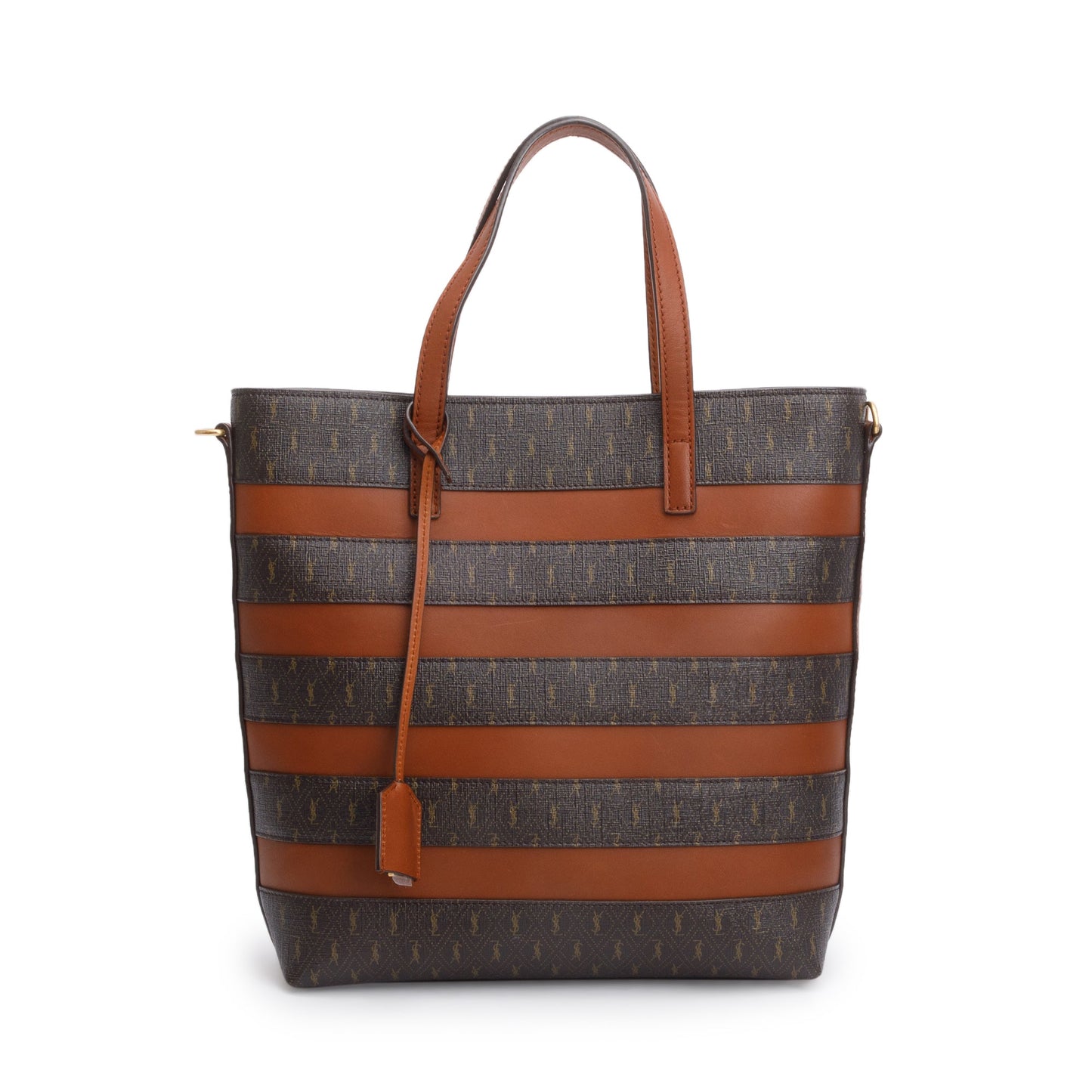 Saint Laurent 2021 Brown Le Monogram Toy Shopping Tote