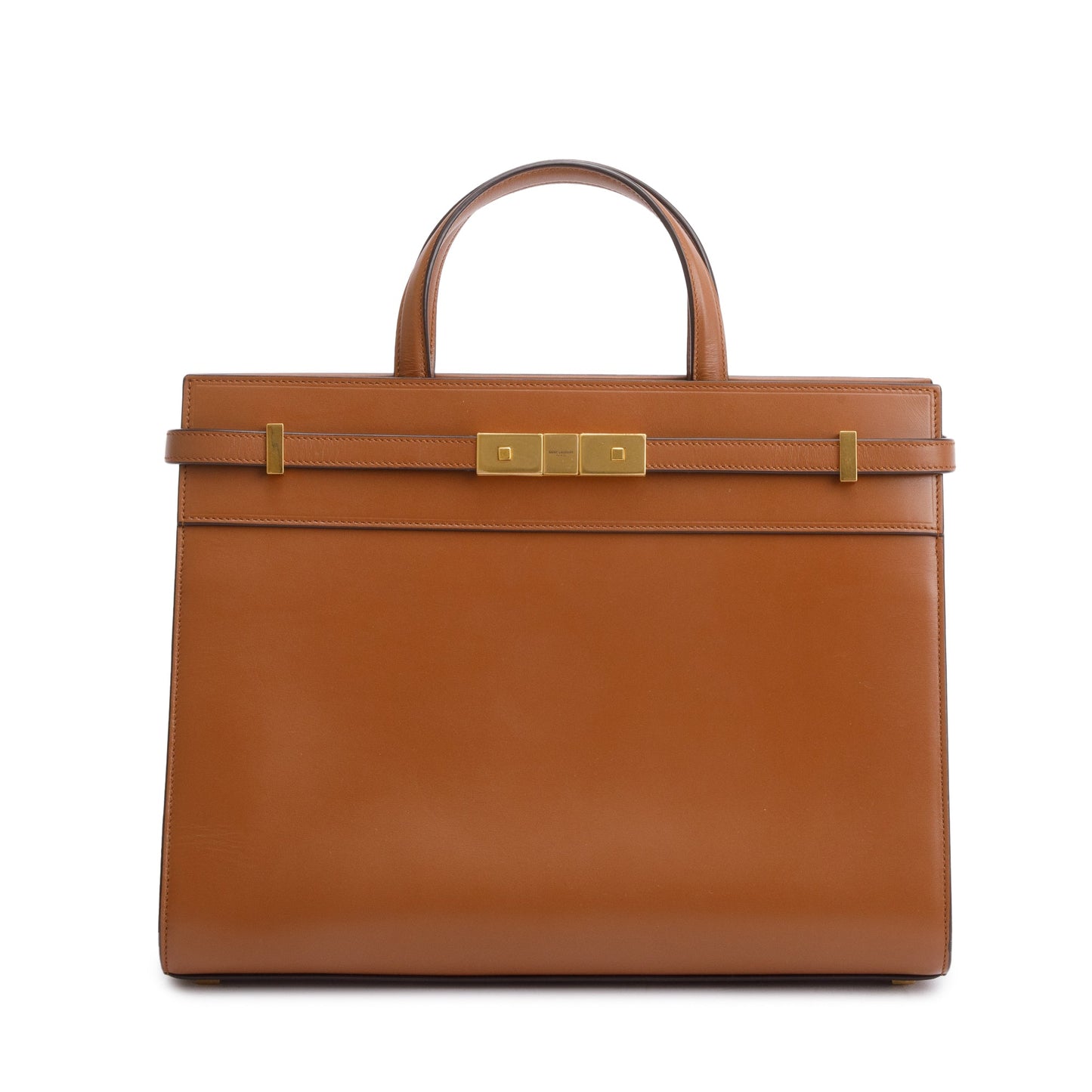 Saint Laurent 2021 Brown Manhattan Tote Bag