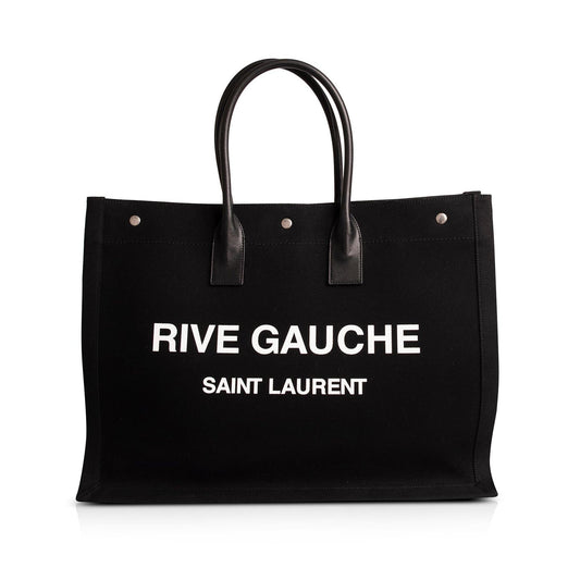 Saint Laurent 2021 Large Rive Gauche Canvas Tote