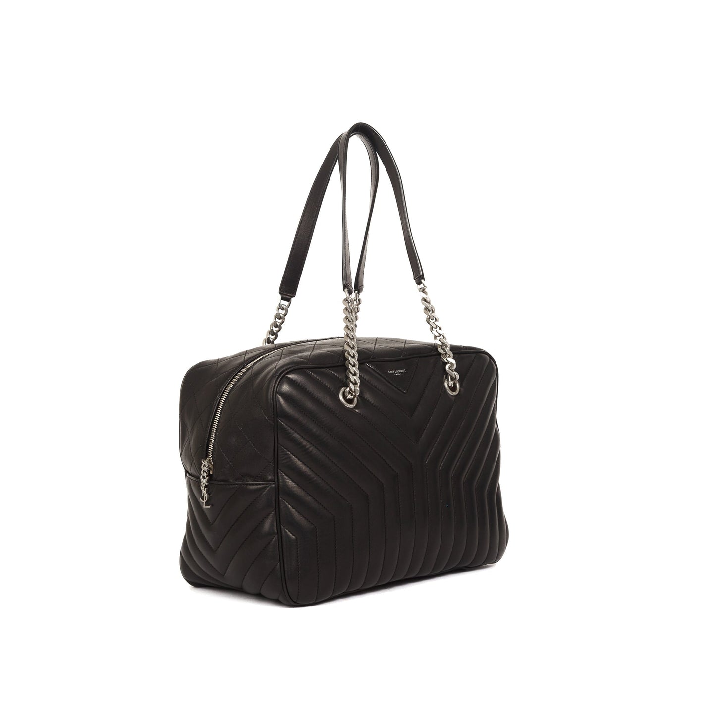 Saint Laurent 2021 Matelasse Joan Bowling Bag