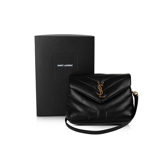 Saint Laurent 2021 Monogram Matelasse Toy Loulou Crossbody Bag