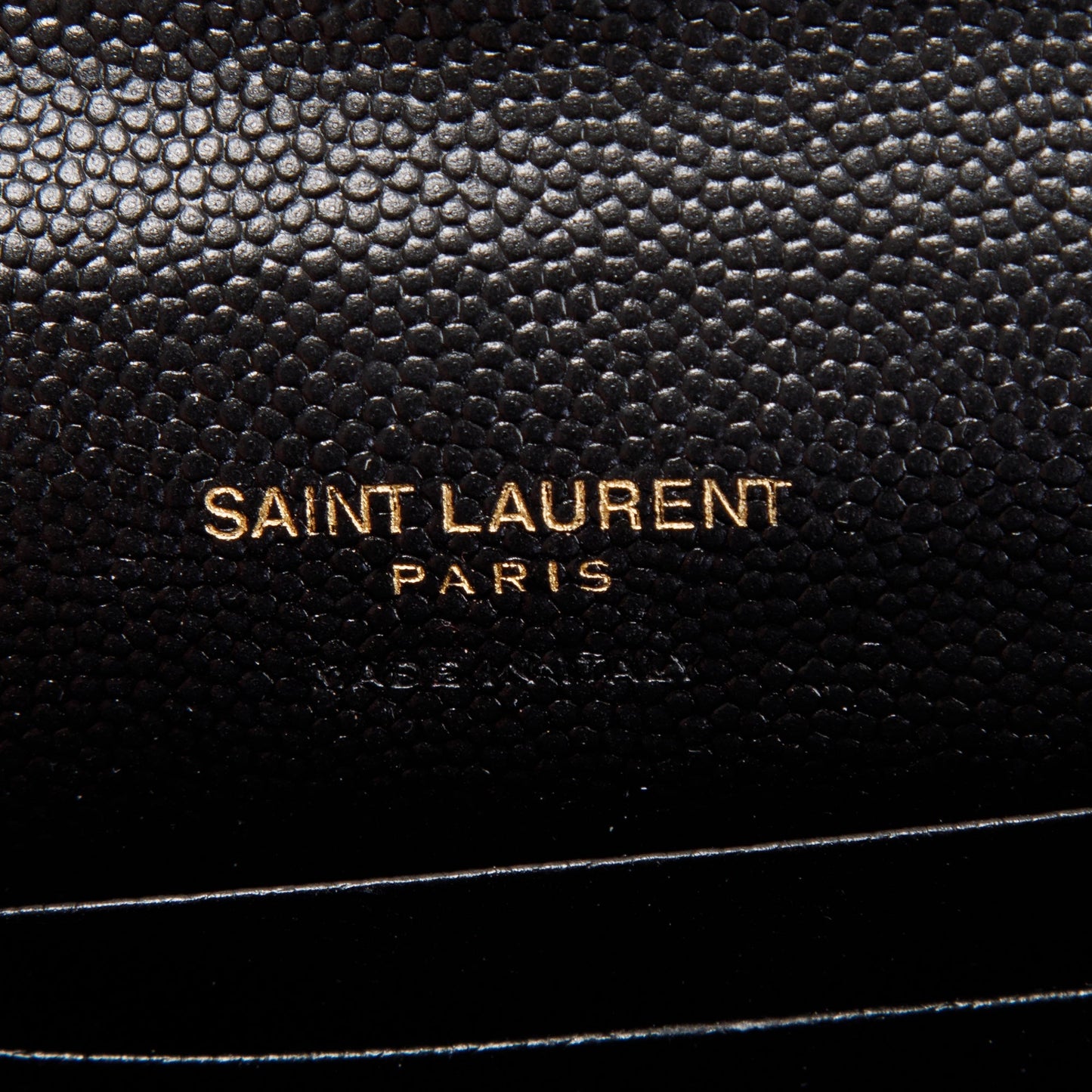 Saint Laurent 2021 Small Cassandre Matelasse Envelope Wallet