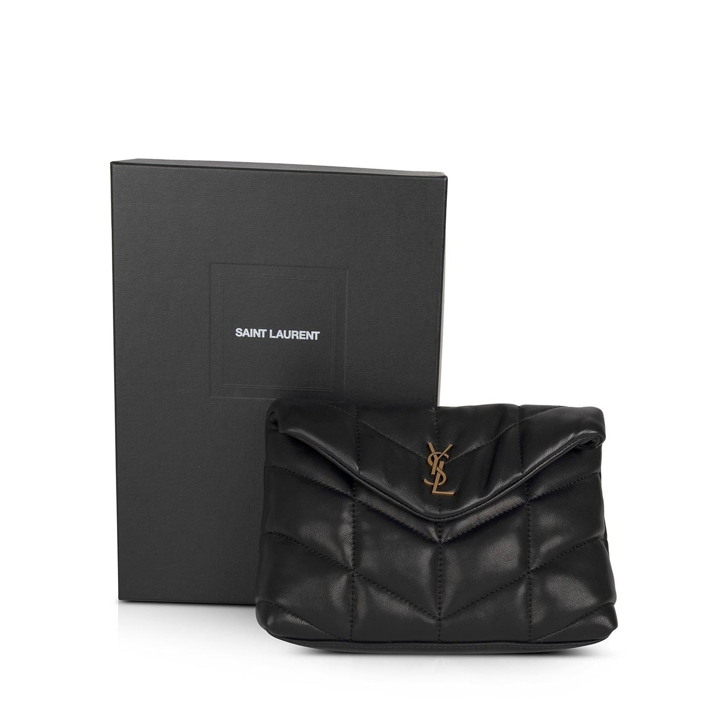 Saint Laurent 2021 Small Puffer Pouch