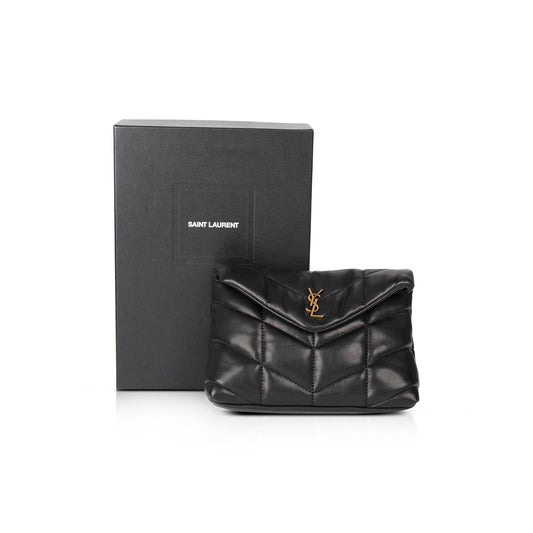 Saint Laurent 2021 Small Puffer Pouch