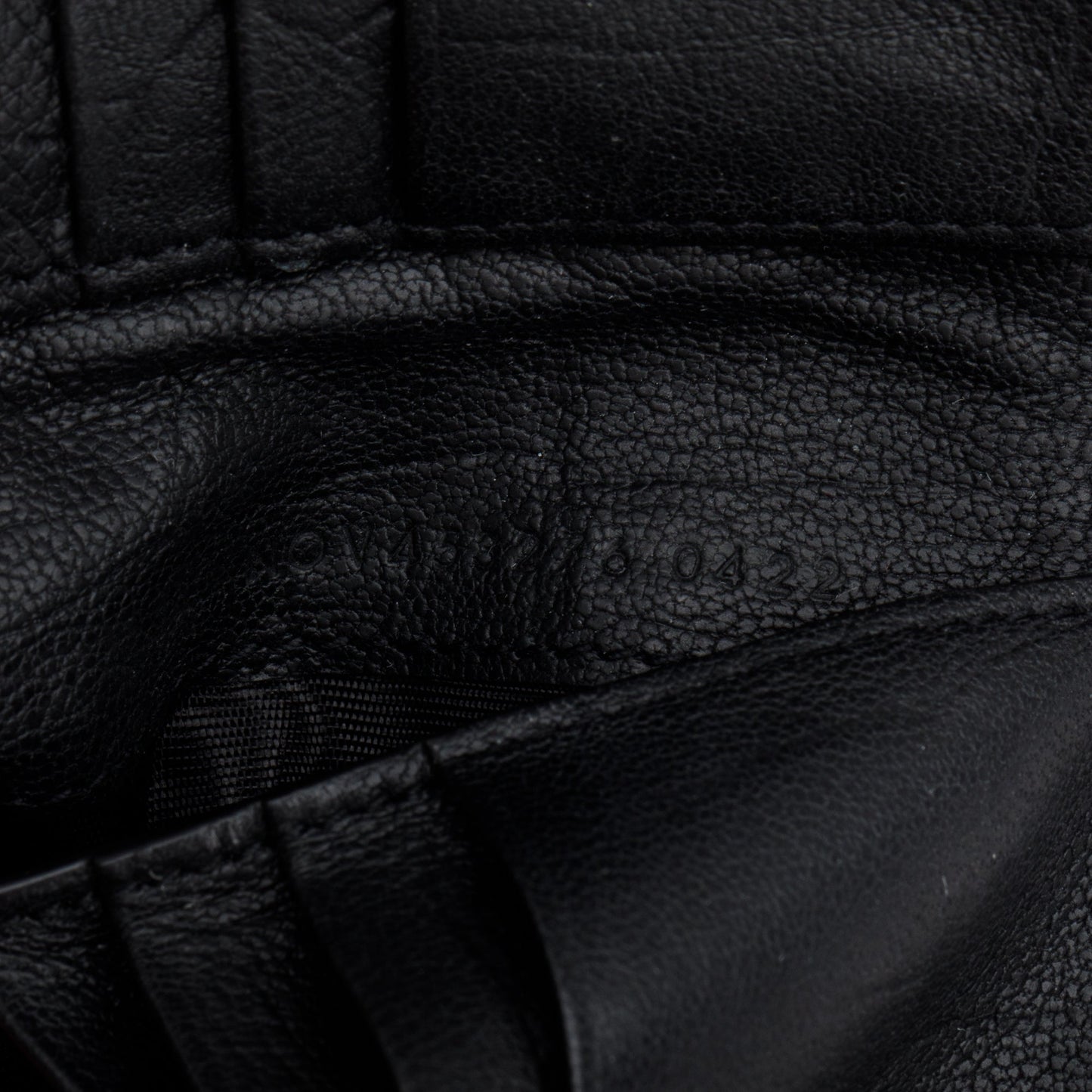 Saint Laurent 2022 Black Croc Embossed Leather Cassandre Bi-fold Wallet