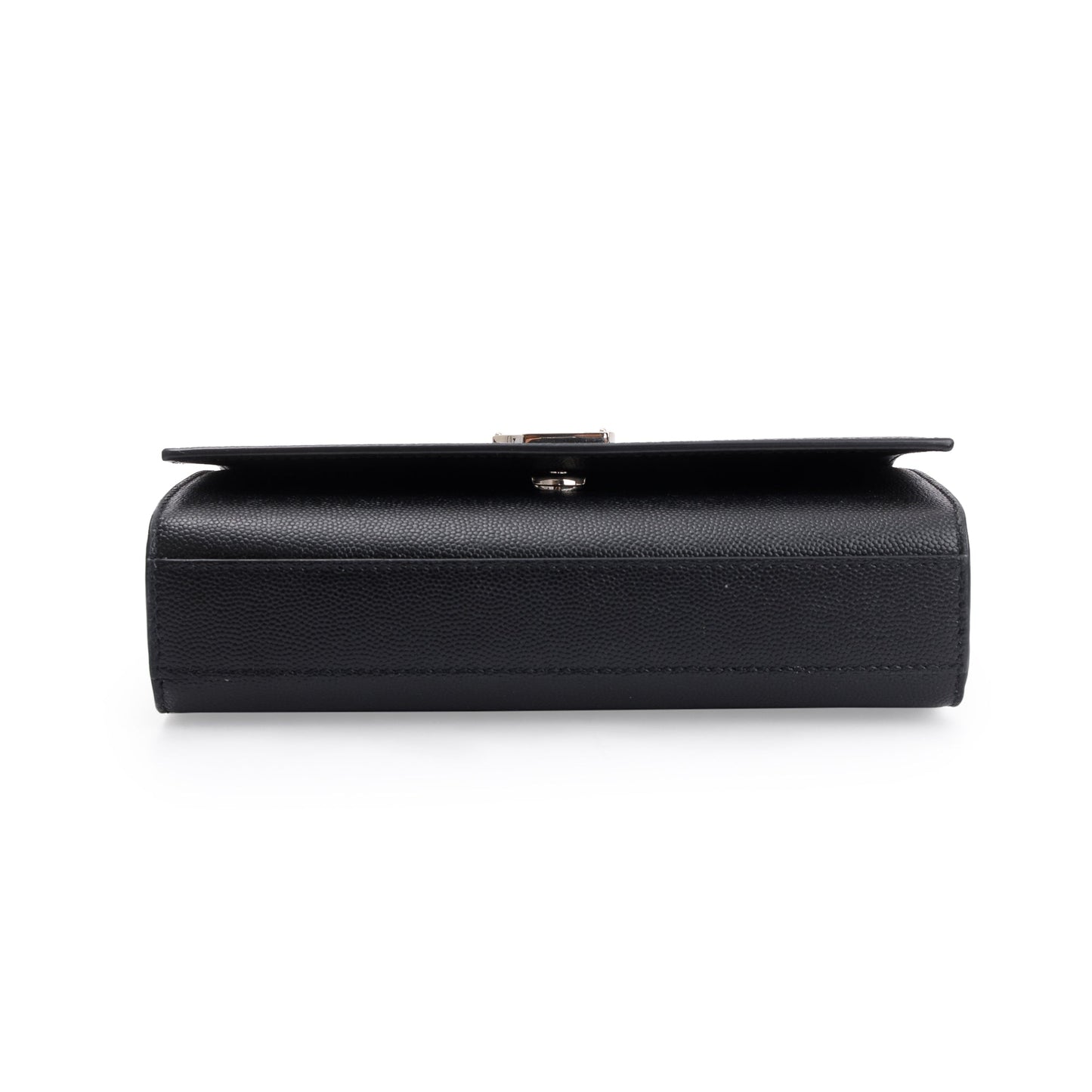 Saint Laurent 2022 Black Grain De Poudre Leather Small Kate Bag
