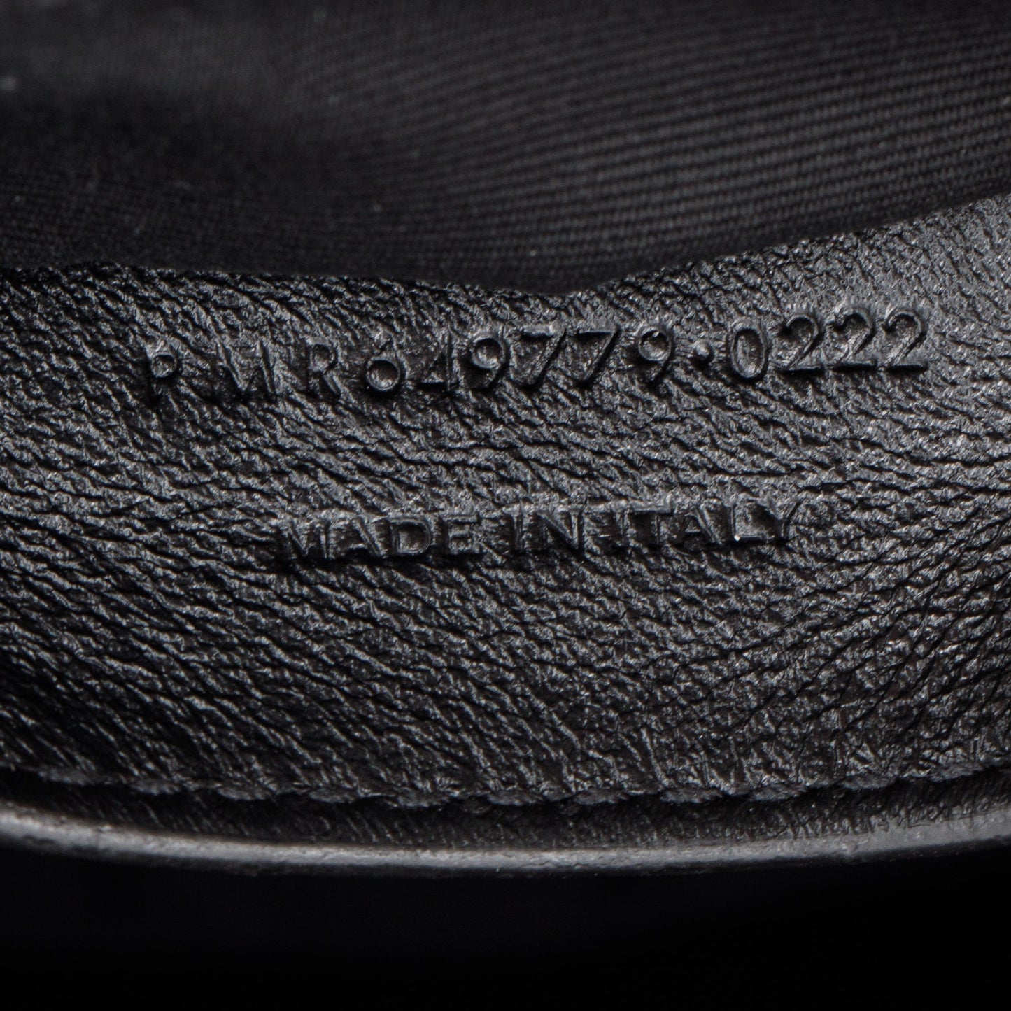 Saint Laurent 2022 Black Grain de Poudre Leather 80's Vanity Bag