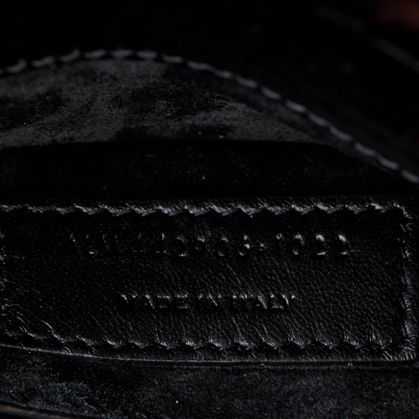Saint Laurent 2022 Black Medium Crocodile Embossed Sunset Bag
