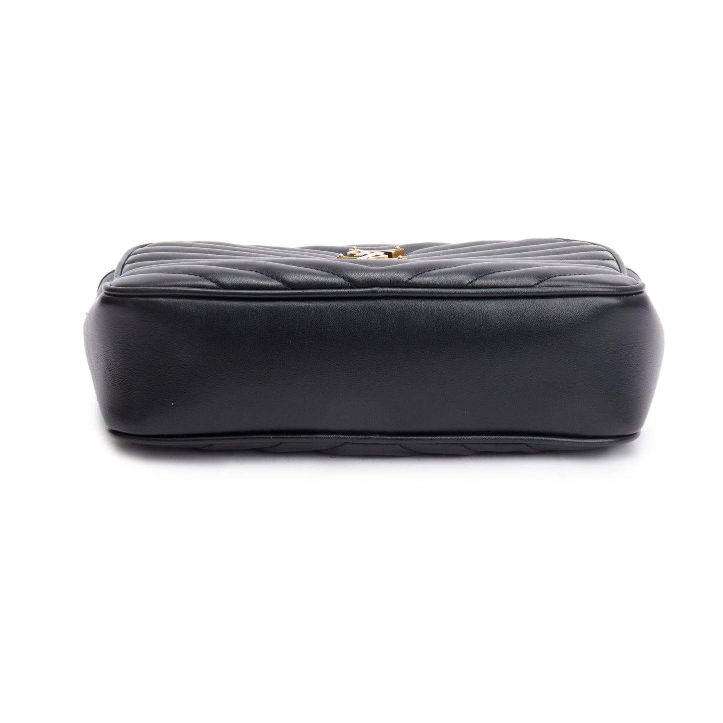 Saint Laurent 2022 Black Quilted Leather Lou Camera Bag