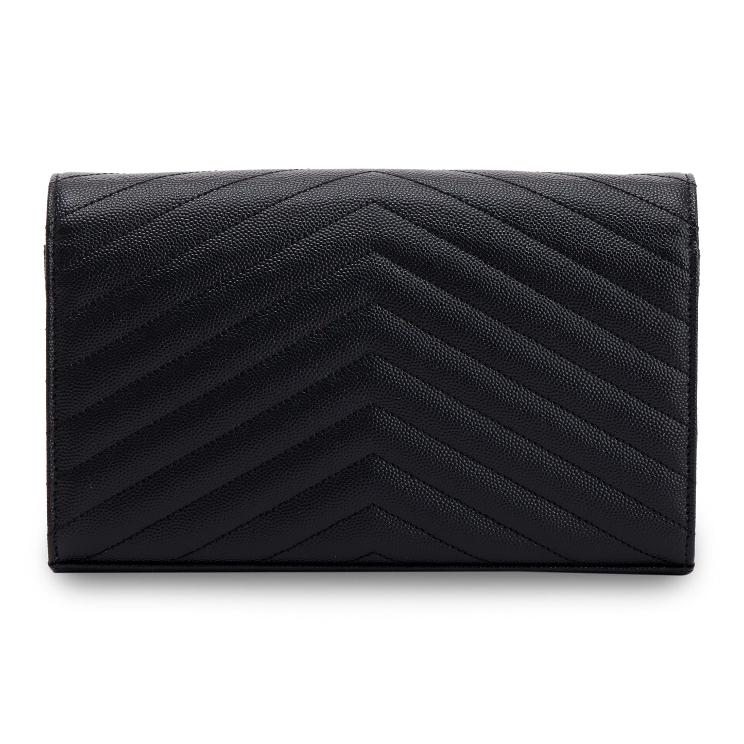 Saint Laurent 2022 Cassandre Matelasse Chain Wallet