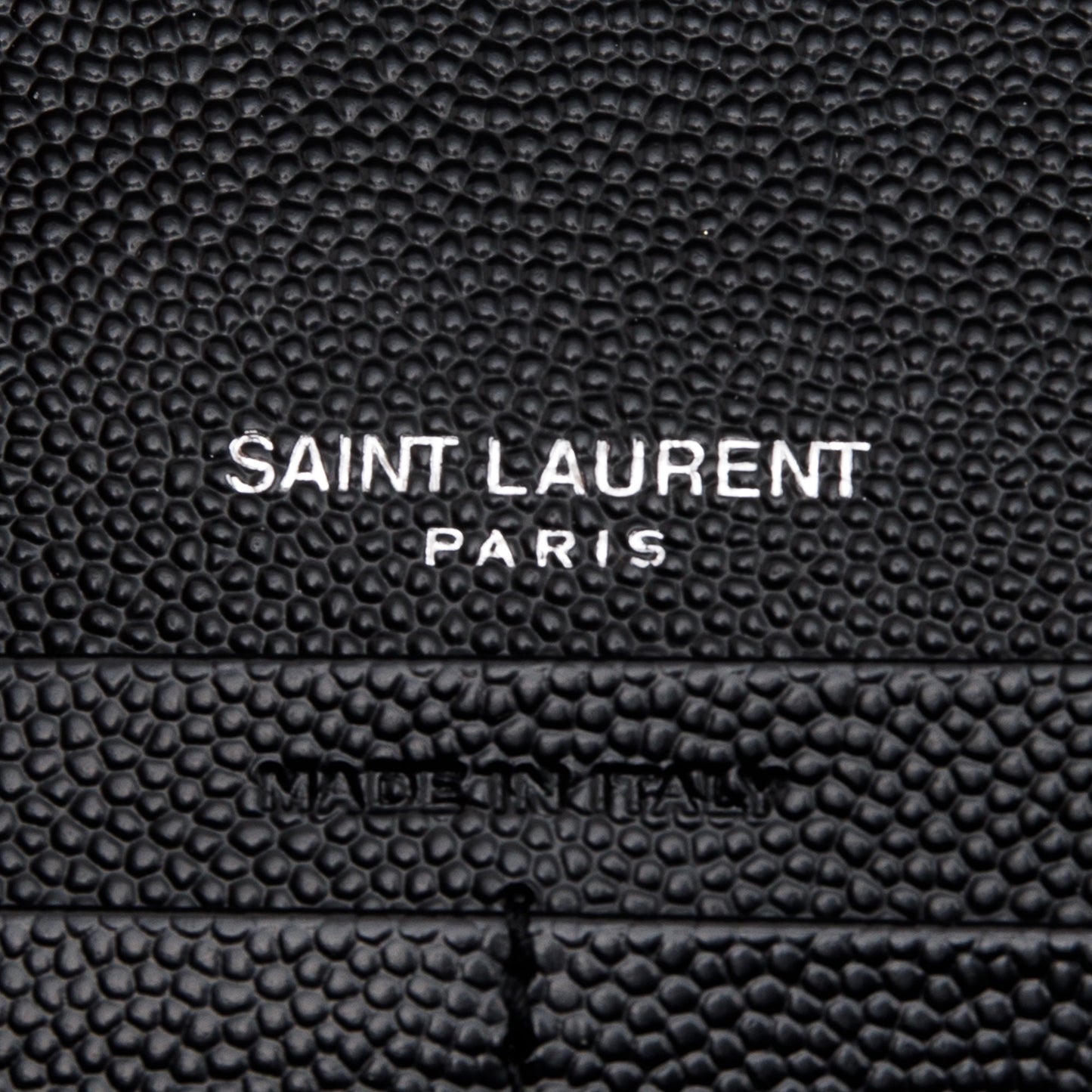 Saint Laurent 2022 Cassandre Matelasse Chain Wallet