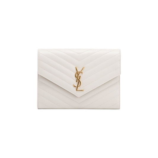 Saint Laurent 2022 Matelasse Cassandre Flap Pouch