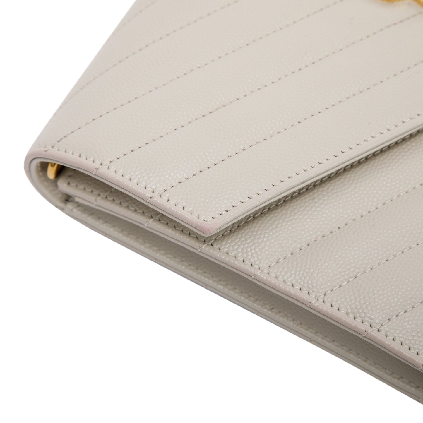 Saint Laurent 2022 Matelasse Cassandre Flap Pouch